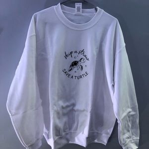 Wholesome Culture - Skip the Straw Turtle Crewneck